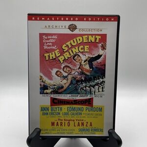 The Student Prince DVD Remastered‎ Edition WB Archive Collection
